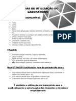 Normas de Uso Do Laboratorio PDF