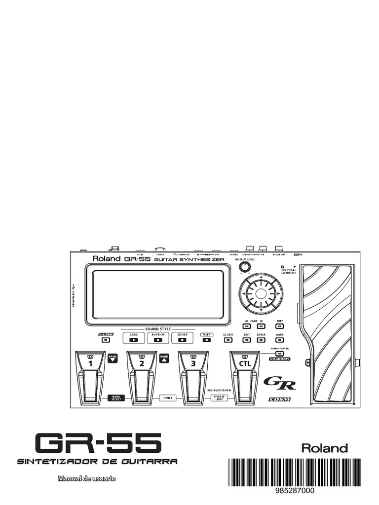 GR-55 - GK3 Es - PT - Ok2, PDF, Guitarras