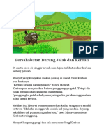 Persahabatan Burung Jalak Dan Kerbau