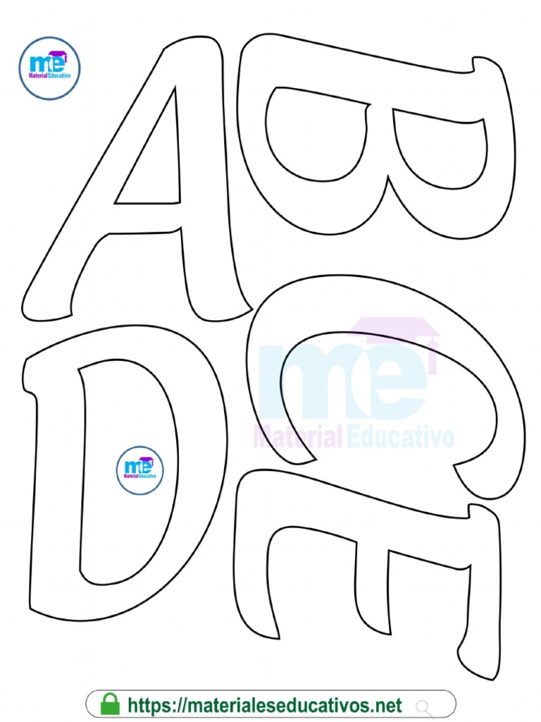 Moldes De Letras Mayúsculas Y Minúsculas Fonts Androgyne Pdf