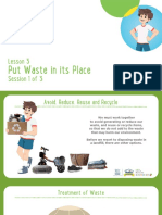 Grade 8 Lesson 3 - Put Waste in Its Place Session 1 PowerPoint