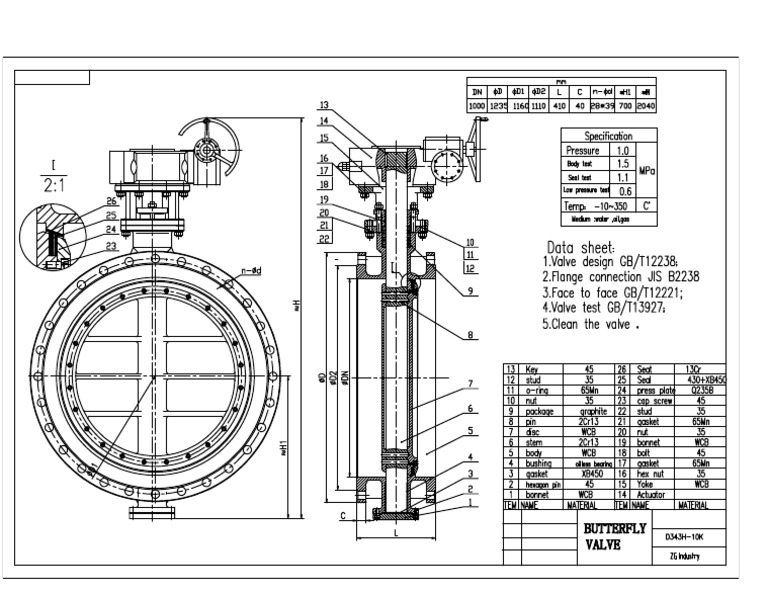 Drawing D343H-10K ZG PDF | PDF