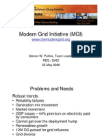 Modern Grid Initiative (MGI) : Steven W. Pullins, Team Leader Rds / Saic 25 May 2006