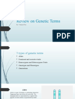 Review On Genetic Terms
