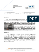 Observing GMP Compliance in a Food Processing Facility