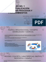1 Taller Conceptualizacion Documentar Procesos y Procedimientos PDF