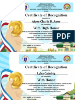 Certificate Sample