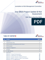 RMC-45-2022-PSlides-BGD Project Update and Risk Assessment (P)