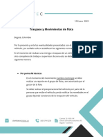 Traspaso y Movimientos de Flota PDF