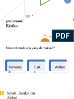 Indentifikasi Risiko