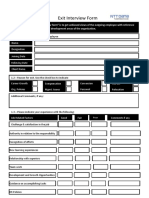 NDBS - Exit Interview Form - Updated