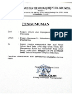 Pengumuman Libur