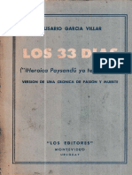LOS 33 DIAS Heroica Paysandu Yo Te Saludo Belisario Garcia Villar 1963