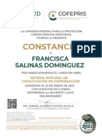 Constancia-SICAD F