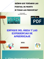 Dia2 - Enfoque de Area y Experiencias de Aprendizaje