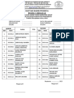 Daftar Hadir Peserta