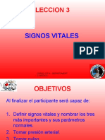 Leccion 3 Signos Vitales