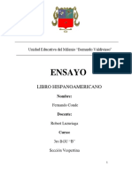 Ensayo Lengua y Literatura