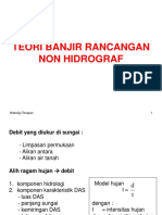 Banjir Rancangan Non Hidrograf