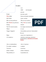 Ingles Clase 2 (Segundo Nivel) PDF