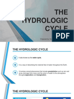 2.0 The Hydrologic Cycle PDF