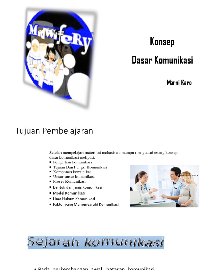 Konsep Dasar Komunikasi Dan Fungsinya Pdf