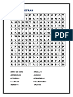 Encuentra las palabras en la sopa de letras