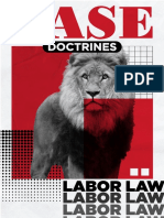 SBCA CBO CASE DOCTRINES Labor Law 2022 PDF