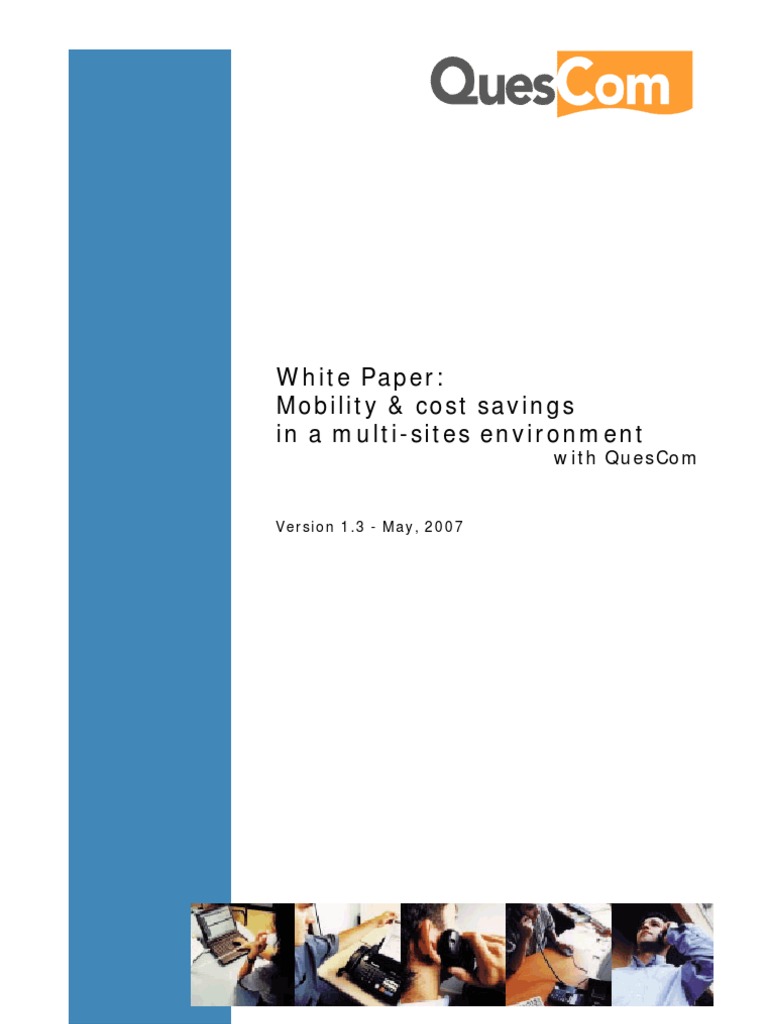 Cost Savings in Multi-Site Mobility | PDF | Voice Over Ip | Roaming