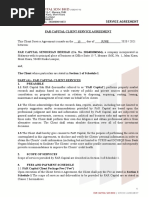 Service Agreement