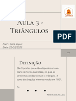 Aula 3 - Triângulos 