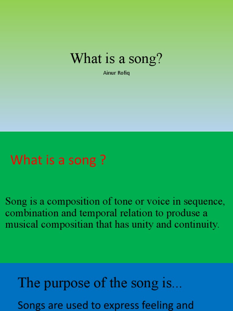 what-is-a-song-pdf