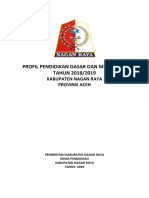 Profil Pendidikan Nagan Raya 2019 PDF