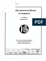 QA Manual Supplier 2nd Edition 2014Y - Last Revise 20 Nov
