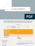 Glutaraldehído desinfectante amplio espectro