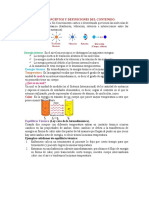 Conceptos energía térmica moléculas equilibrio