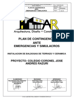 REV 001 Plan de Contingencia y Respuesta de Emergencias - FAAS ARQUITECTURA DISEÑO Y CONSTRUCCION