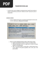 Transpo Notes - Tambasacan