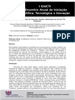 Memórias Da Prostituição em Cascavel - Paraná: Lembranças Da Casa Da "Tia Chiquinha"