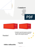 Containers: Integrands: Tatiana Gaitán Ashly Solís Aldo Rivera Andrea Villamonte Liz Coronado