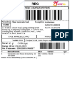 S - Label Pengiriman - Reguler - 1 - 8