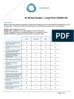 Dass-42 Assessment Form PDF