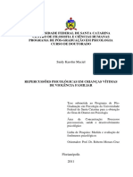 Universidade Federal de Santa Catarina Centro de Filosofia E Ciências Humanas Programa de Pós-Graduação em Psicologia Curso de Doutorado