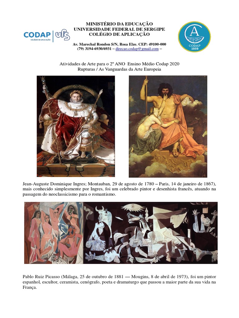 atividades-de-arte-2-ano-ensino-m-dio-2020-pdf-modernismo