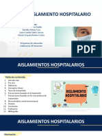 Aislamientos hospitalarios: tipos y normativa