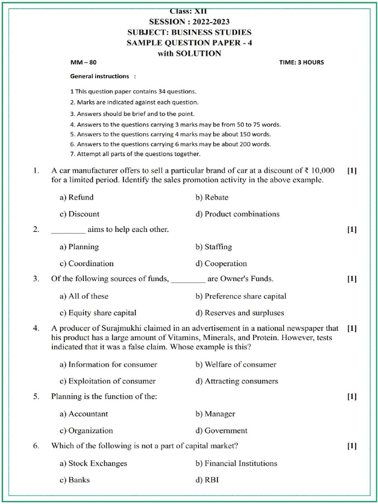 BUSINESS STUDIES QUESTION AND ANSWER PDF FREE DOWNLOAD NIGERIA visual data 6