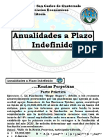 Anualidades A Plazo Indefinido Usac 2023