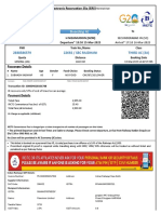 Train Ticket - MR Subhash Kashyap - Delhi To Secunderabad On 15 March 2023.