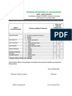 DATA KURIKULUM PEMBELAJARAN Word