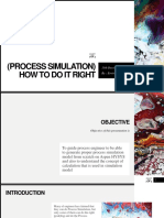 2 of 3 (Process Simulation) How To Do It Right